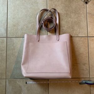 Madewell medium transport tote used x 1 whisteria